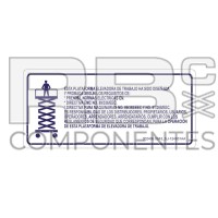 AUTOCOLLANT COMPATIBLE  REF. SJ 124931AA