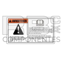 AUTOCOLLANT COMPATIBLE REF. GE 28236 (ITALIEN)