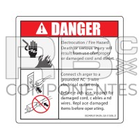 AUTOCOLLANT COMPATIBLE REF. GE 31508 (ANGLAIS)