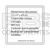 AUTOCOLLANT COMPATIBLE  REF. SJ 43093FR_B