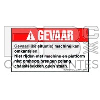 AUTOCOLLANT COMPATIBLE GE-44737DU_B  NL