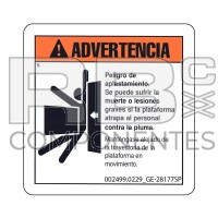 AUTOCOLLANT COMPATIBLE REF. GE 28177 (ESPAGNOL)