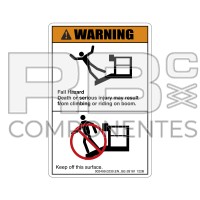 AUTOCOLLANT COMPATIBLE REF GE 28181_122B (ANGLAIS)