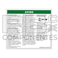 AUTOCOLLANT COMPATIBLE GE-436475SP_C