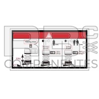 AUTOCOLLANT HAUTEUR PLANCHER+CHARGE POUR C10
