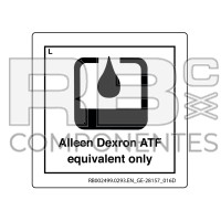 AUTOCOLLANT COMPATIBLE REF GE 28157_016D (ANGLAIS)