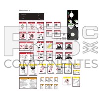 KIT COMPLET STICKERS COMPAT. HL OPTIMUM 8