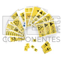 KIT D’AUTOCOLLANTS DE SECURITÉ ADAPTABLES/COMPATIB