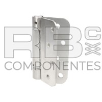 CHARNIÈRE DE  4 TROUS POUR PORTE D'ACCÈS AUX NACEL