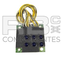 CARTE DE 6 BOUTONS ET 4 LEDS