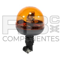 GYROPHARE TUBULAIRE FLEXIBLE  12V. OU 24V.
