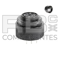 AVERTISSEUR SONORE CONTINUE  12-24V. 90 DÉCIBELS,