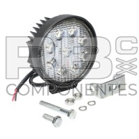 FARO REDONDO 9 LED-24W 10V-30V