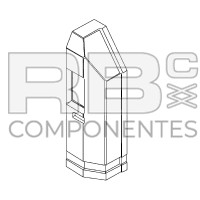 CAPOT COTÉ PUPITRE BAS COMPATIBLE GE 101968
