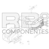 CAPOT COTÉ RESERVOIR COMPATIBLE GE 77032