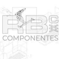 SUPPORT PANIER COMPATIBLE AD/CO/EQ GE 54510SGT