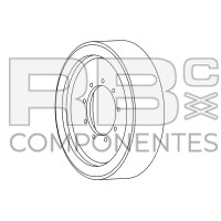 ROUE N. M. ADAPTABLE 1001110774 , 22x6x17.75
