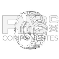 ROUE DROITE COMPLETE ADAPTABLE JL 1350SJP 0272055