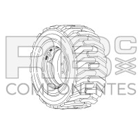 ROUE  ADAPTABLE REF 4520344