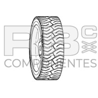 ROUE  14X17. 5 -  REF 2326014580