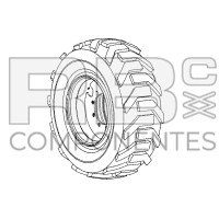 ROUE  ADAPTABLE REF GE 45093GT
