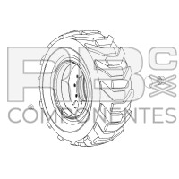 ROUE , 9 LG, , ADAPTABLE REF  1267779