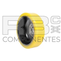 RUEDA POLIURETANO TRANSPAL/APILADOR 230X70D45