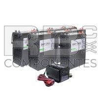 KIT BATTERIE 8X RB052007.DIS + CHARGEU RB001038.v2