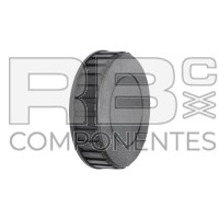BOUCHON FEMELLE EN PLASTIQUE, DIAMÈTRE INT. 81MM