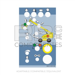 ADH. COMMANDES INFÉRIEURS POUR 16TPX/14TX