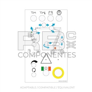 ADH. COMMANDES INFÉRIEURES 20/26PX