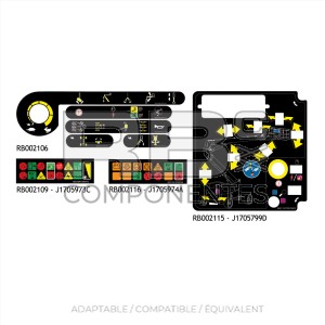 KIT COMPLET D'AUTOCOLLANTS