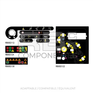 KIT COMPLET D'AUTOCOLLANTS