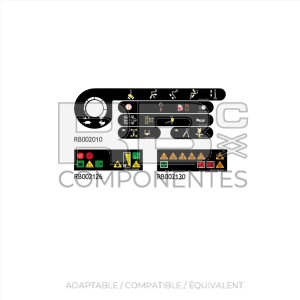 KIT COMPLET D'AUTOCOLLANTS