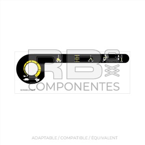 AUTOCOLLANT PUPITRE HAUT POUR JL1350JP