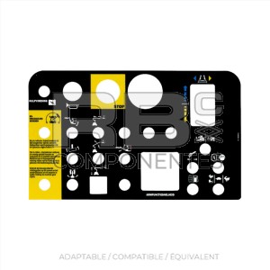 AUTOCOLLANT COMPATIBLE GE-72095DU_B DUTCH