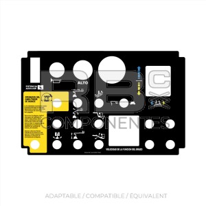 AUTOCOLLANT DE FONCTION
