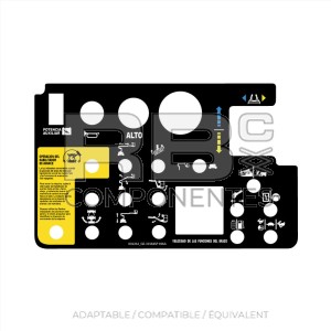 AUTOCOLLANT DE FONCTION