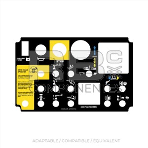 AUTOCOLLANT COMPATIBLE REF. GE 65054A (ANGLAIS)