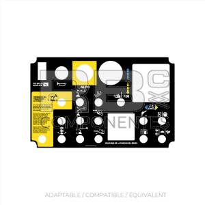AUTOCOLLANT COMPATIBLE REF. GE 65054SP