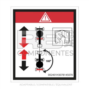 AUTOCOLLANT SENS DE TRANSLATION