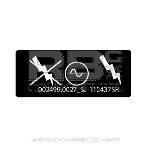 AUTOCOLLANT COMPATIBLE  REF. SJ 112437SR