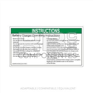 AUTOCOLLANT COMPATIBLE REF. GE 31785 C (ANGLAIS)