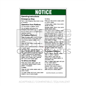 AUTOCOLLANT COMPATIBLE GE-43090 G