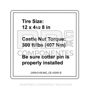 AUTOCOLLANT COMPATIBLE  REF. SJ 43093 B