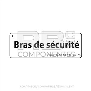 AUTOCOLLANT COMPATIBLE  REF. GE 43619FR_017A