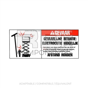 AUTOCOLLANT COMPATIBLE GE-43696DU