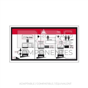 AUTOC. HAUTEUR PLANCHER+CHARGE