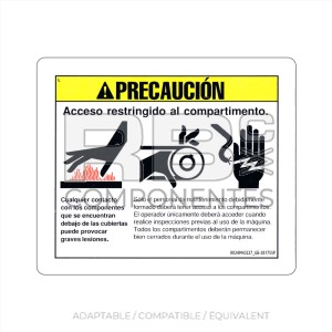AUTOCOLLANT COMPATIBLE REF. GE 28175 (ESPAGNOL)