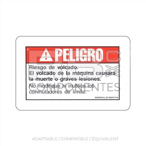 AUTOCOLLANT COMPATIBLE REF. 31060SP_013A, ESPAGNOL
